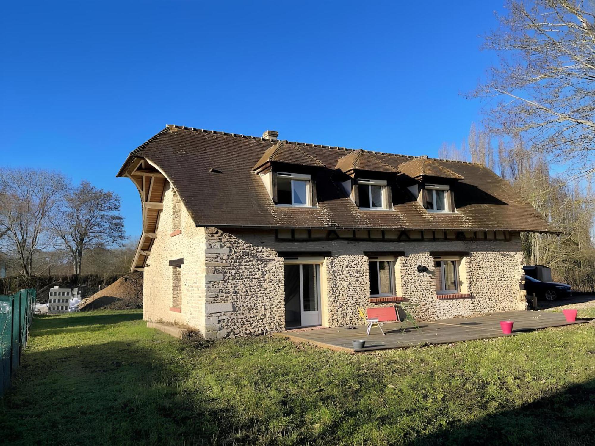 Maison De Campagne Entre Vernon Et Evreux Villa Hardencourt-Cocherel Exterior photo